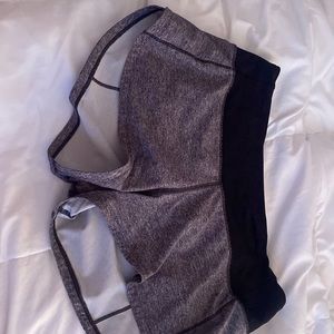 Lululemon grey speed ups size 2 length 2.5” Lowrise